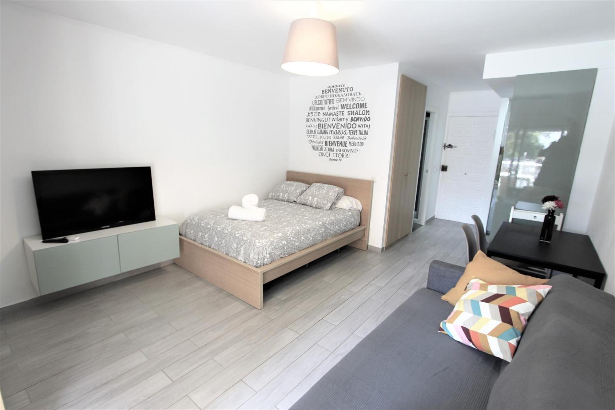 Estudio 19 Minerva Apartamentos-Piscina365-Playa-Wifi เบนัลมาเดนา ภายนอก รูปภาพ