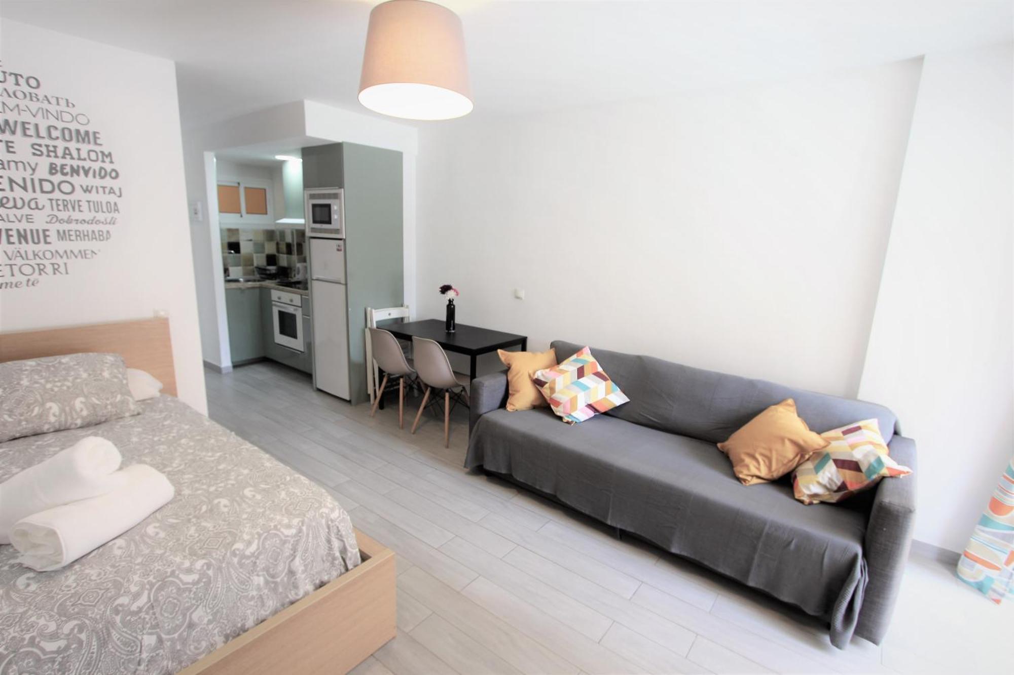 Estudio 19 Minerva Apartamentos-Piscina365-Playa-Wifi เบนัลมาเดนา ภายนอก รูปภาพ
